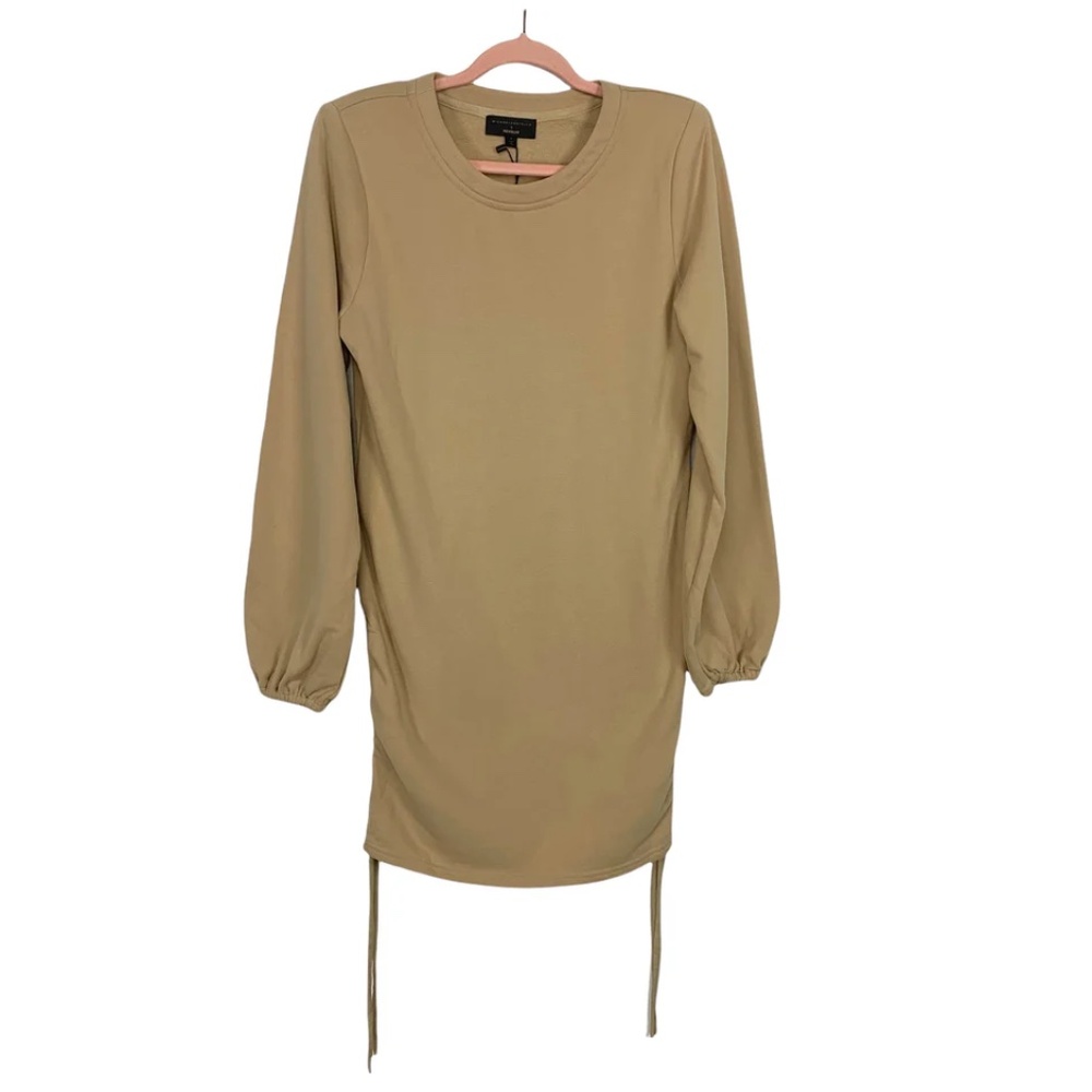 Michael Costello x Revolve Tan dress Size S